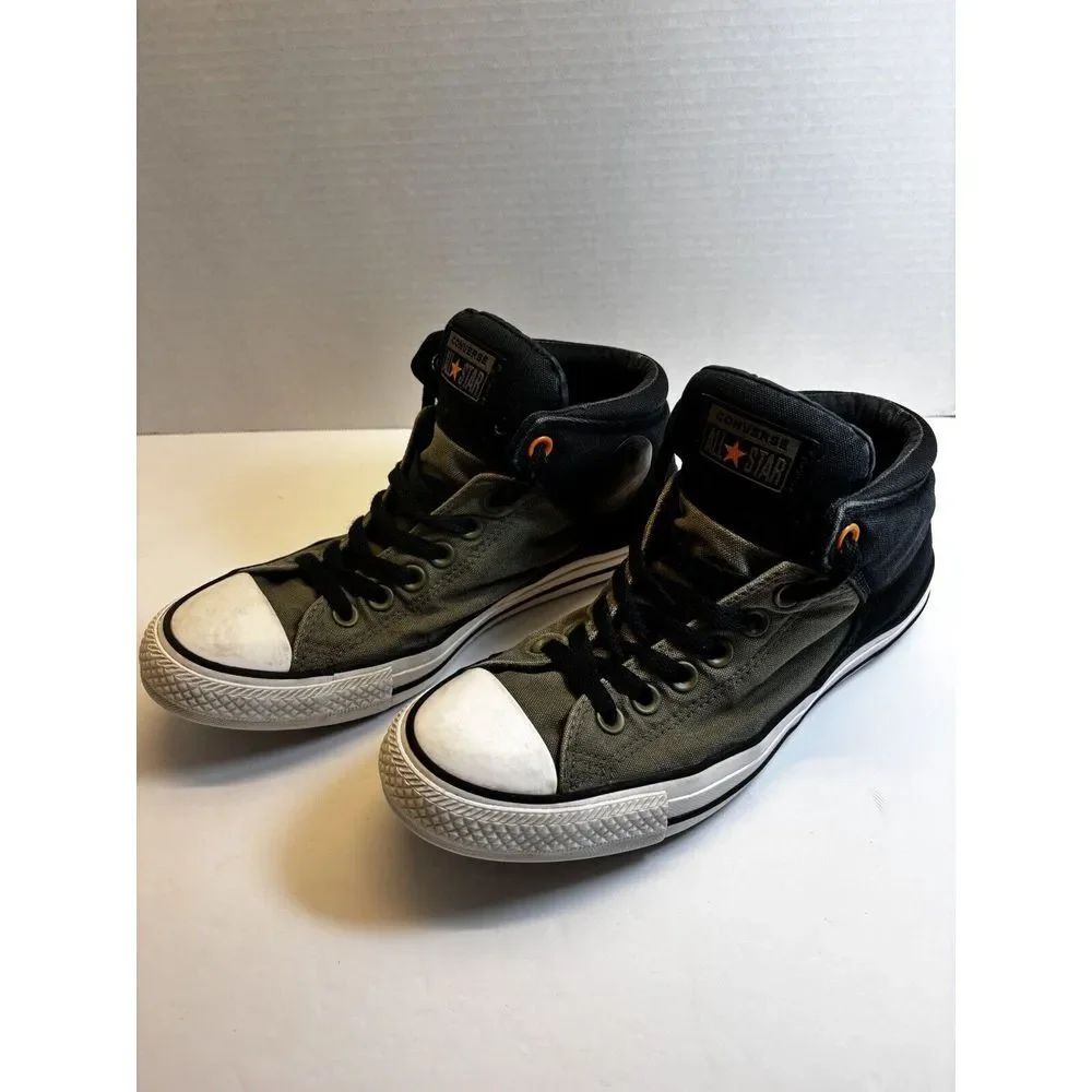 Converse All-Star Black/Army Green UniSex - Picture 12 of 14